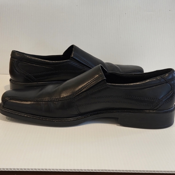 ECCO Helsinki Men\'s Slip On Comfort Dress Shoes Size EU 47 US 13 Black Leather main image 4